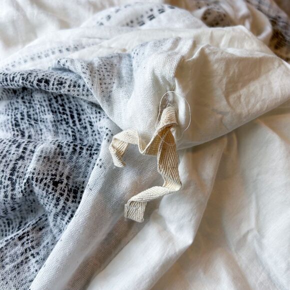 UO Home Urban Outfitters "Savta" Gauze Duvet Cover Twin Size Muslin Gauze Boho - Picture 12 of 16